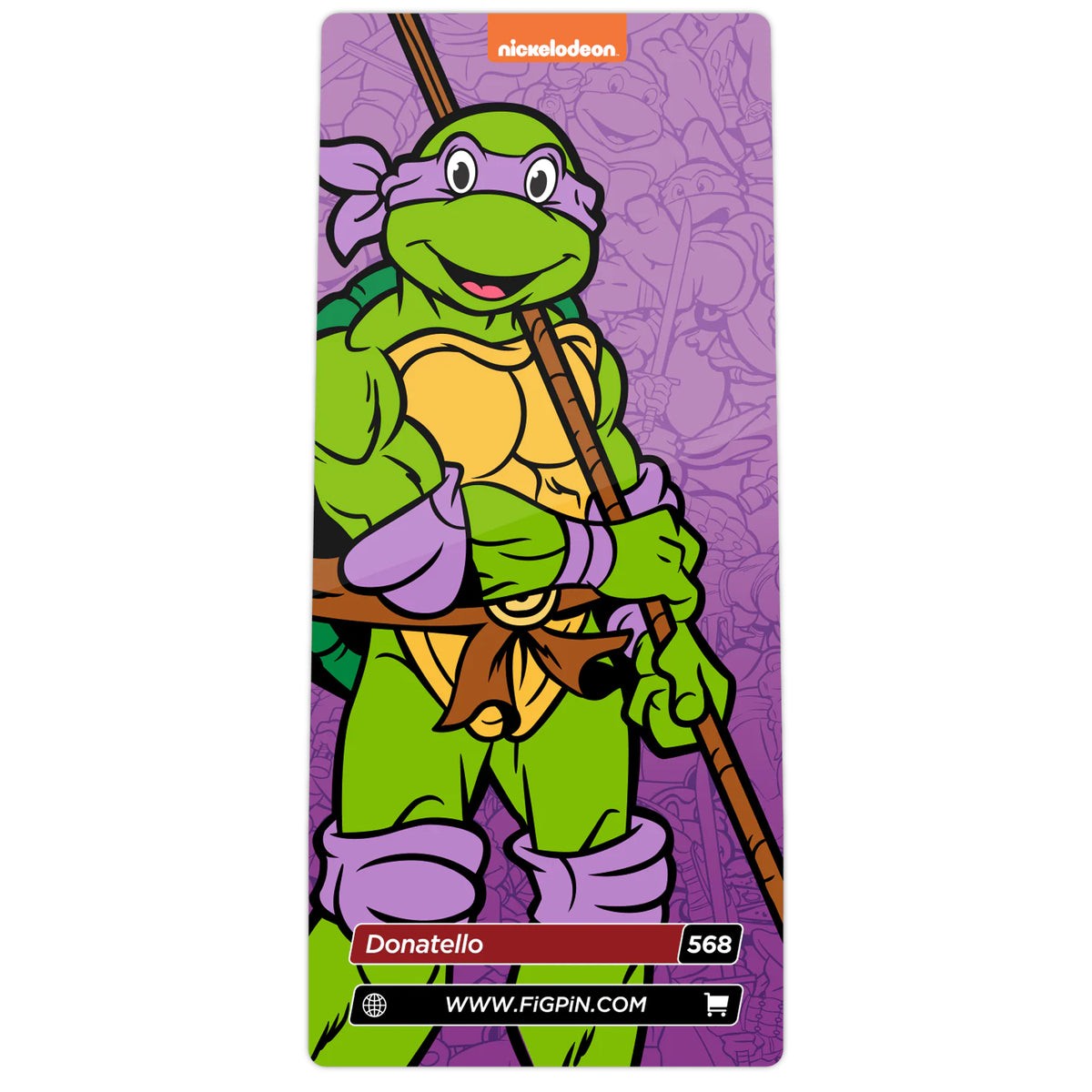 Teenage Mutant Ninja Turtles Donatello 3&quot; Collectible Pin #568