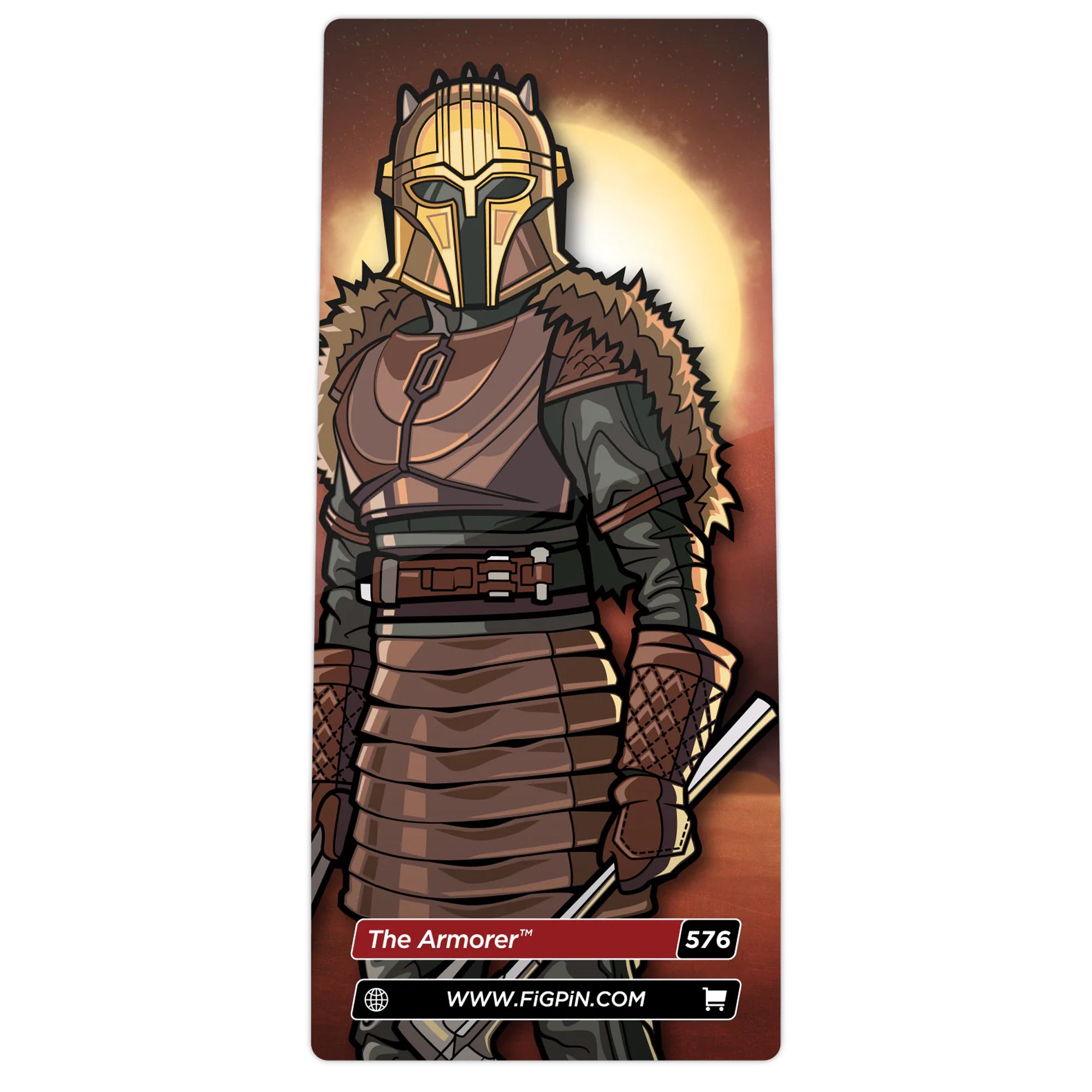 Star Wars The Mandalorian The Armorer 3" Collectible Pin #576