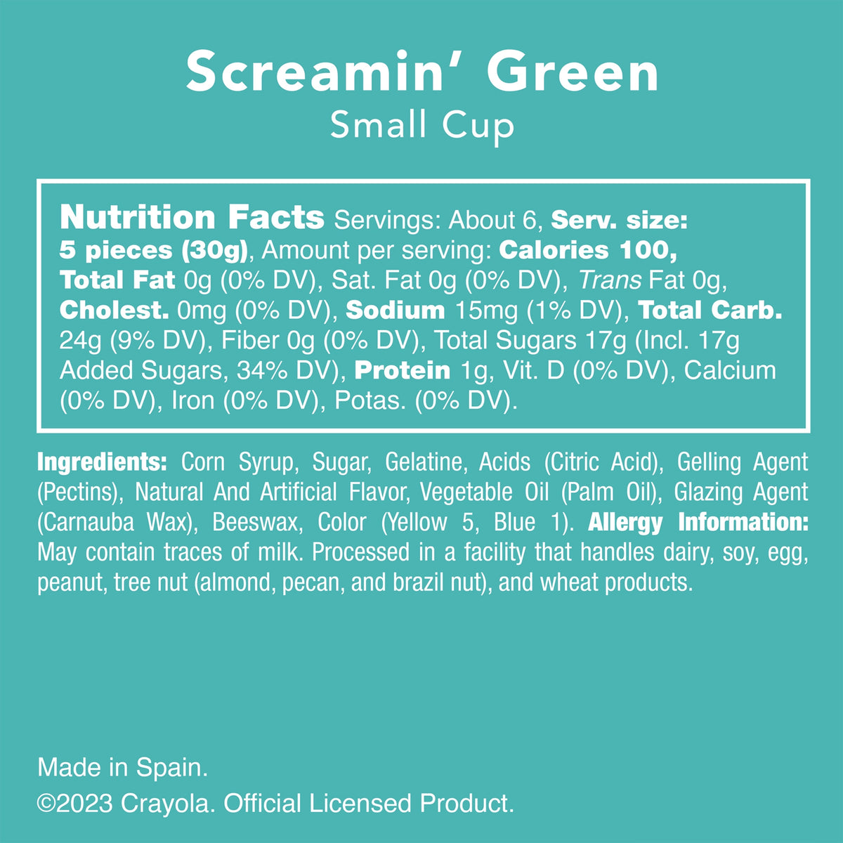 Crayola Screamin&#39; Green Fruity Frogs - FINAL SALE