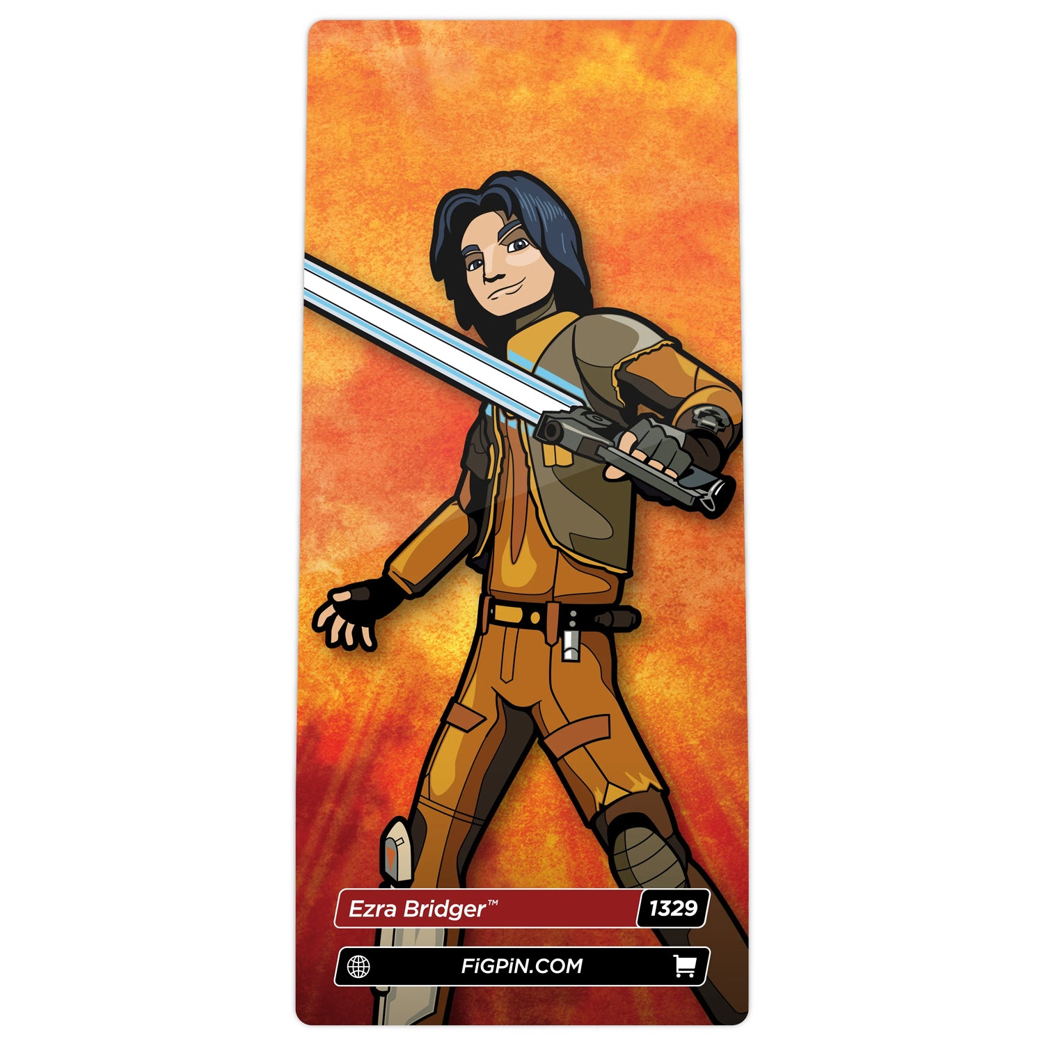 Star Wars Rebels Ezra Bridger 3" Collectible Pin #1329