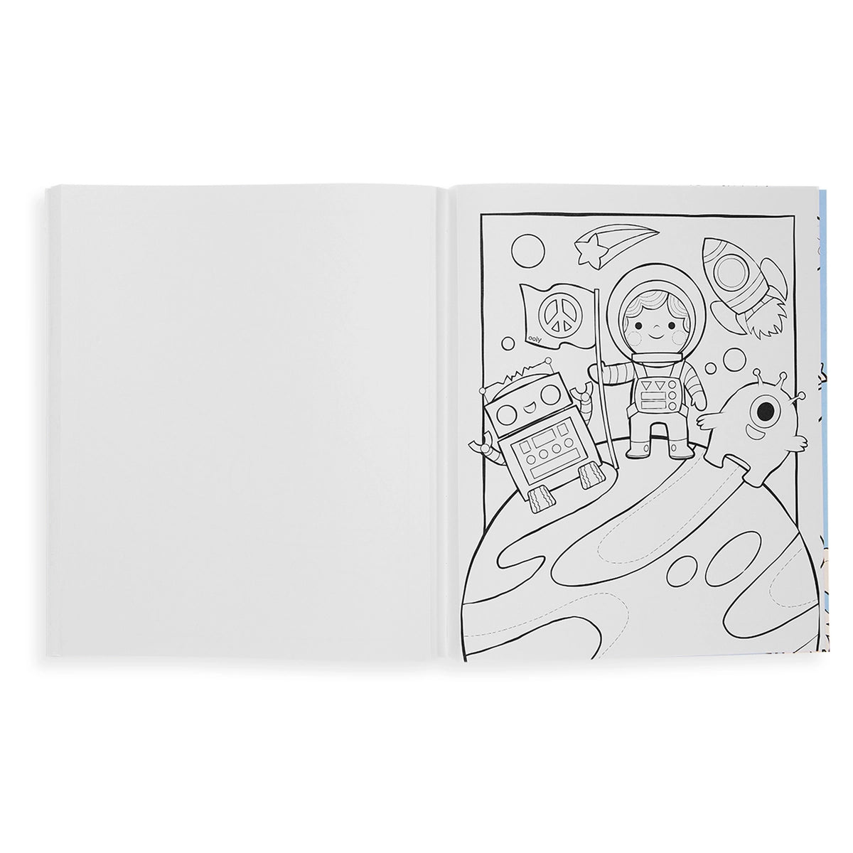 Color-in&#39; Book: Outer Space Explorers