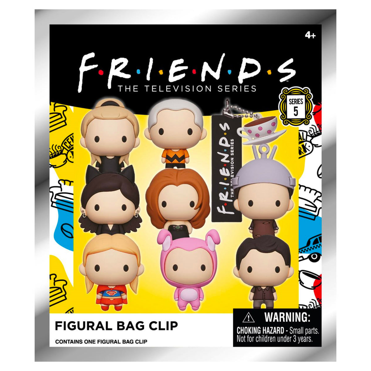 Friends Mystery 3D Bag Clip - Series 5