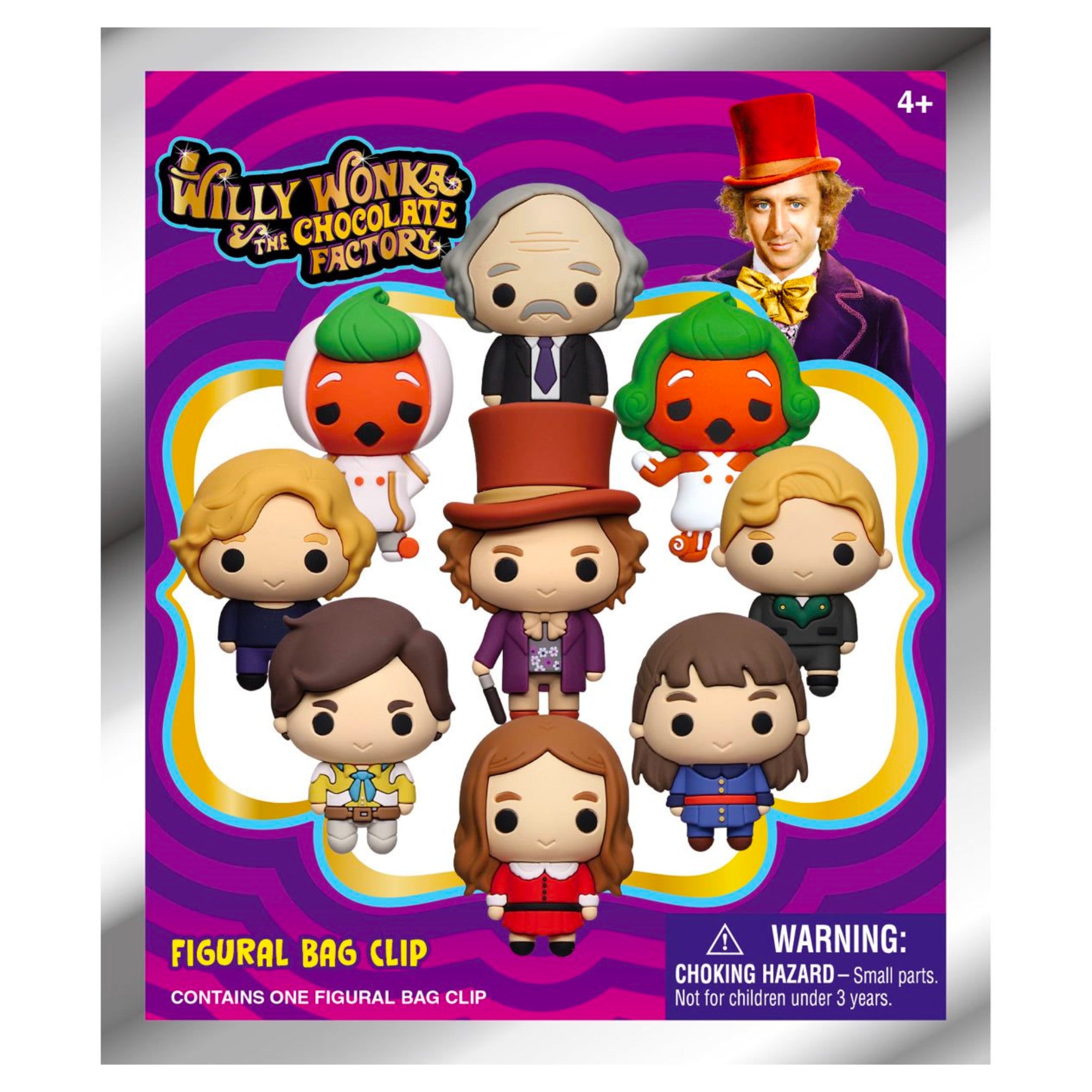 Willy Wonka Mystery 3D Bag Clip