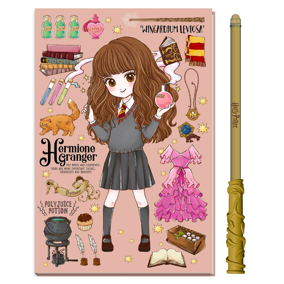 Harry Potter Hermione Granger Journal with Wand Pen