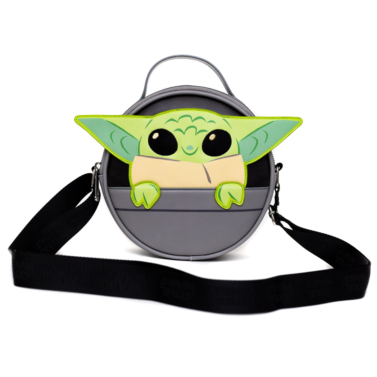 Star Wars The Mandalorian Baby Yoda Grogu Hover Pram Crossbody Bag