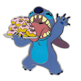 Disney Lilo and Stitch with Donuts Collectible Trading Pin