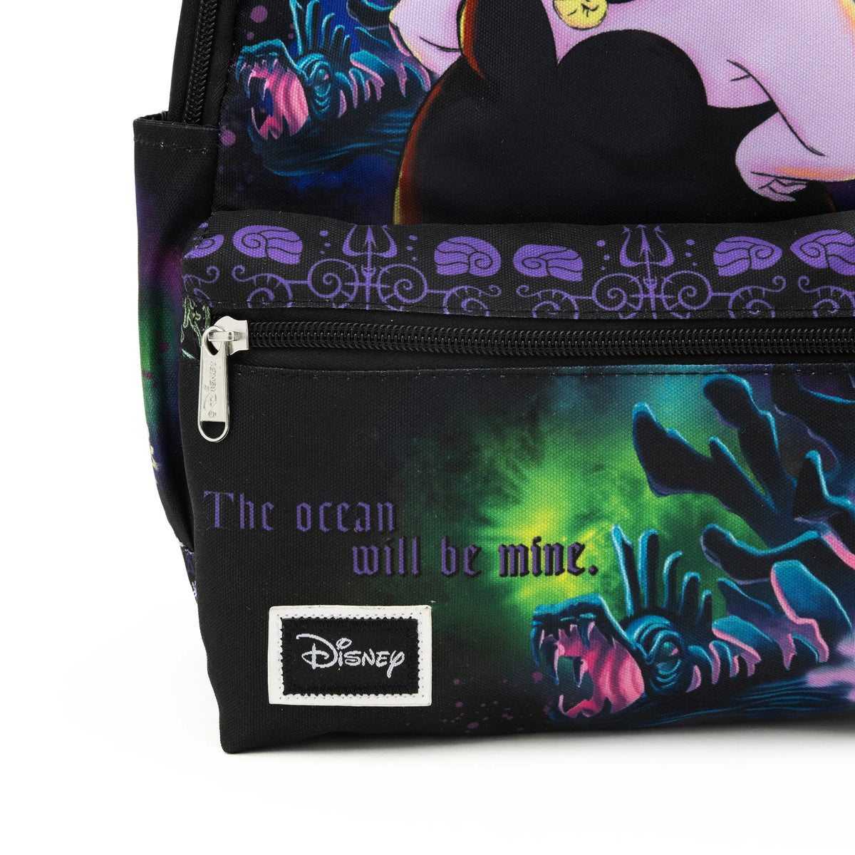 Disney The Little Mermaid Ursula Park Day Nylon Mini Backpack