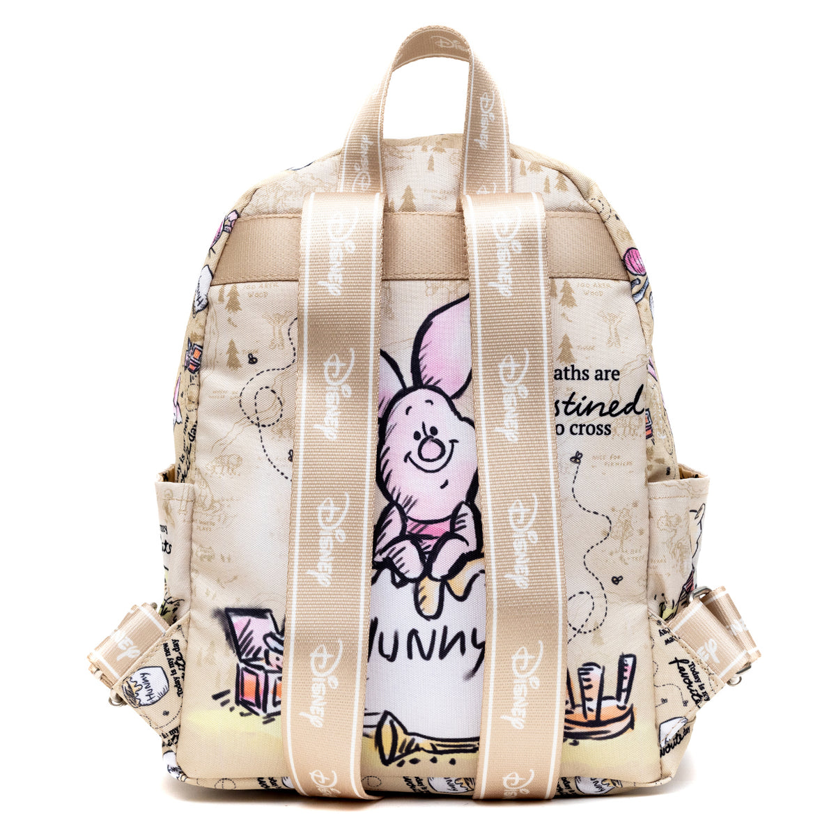 Disney Winnie the Pooh Piglet Park Day Nylon Mini Backpack