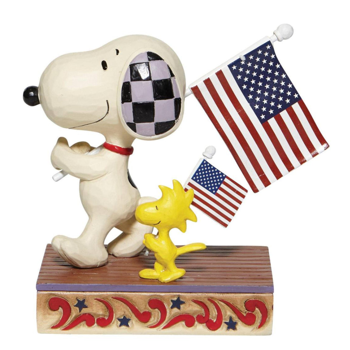 Jim Shore - Peanuts Snoopy &amp; Woodstock &quot;Glory March&quot;