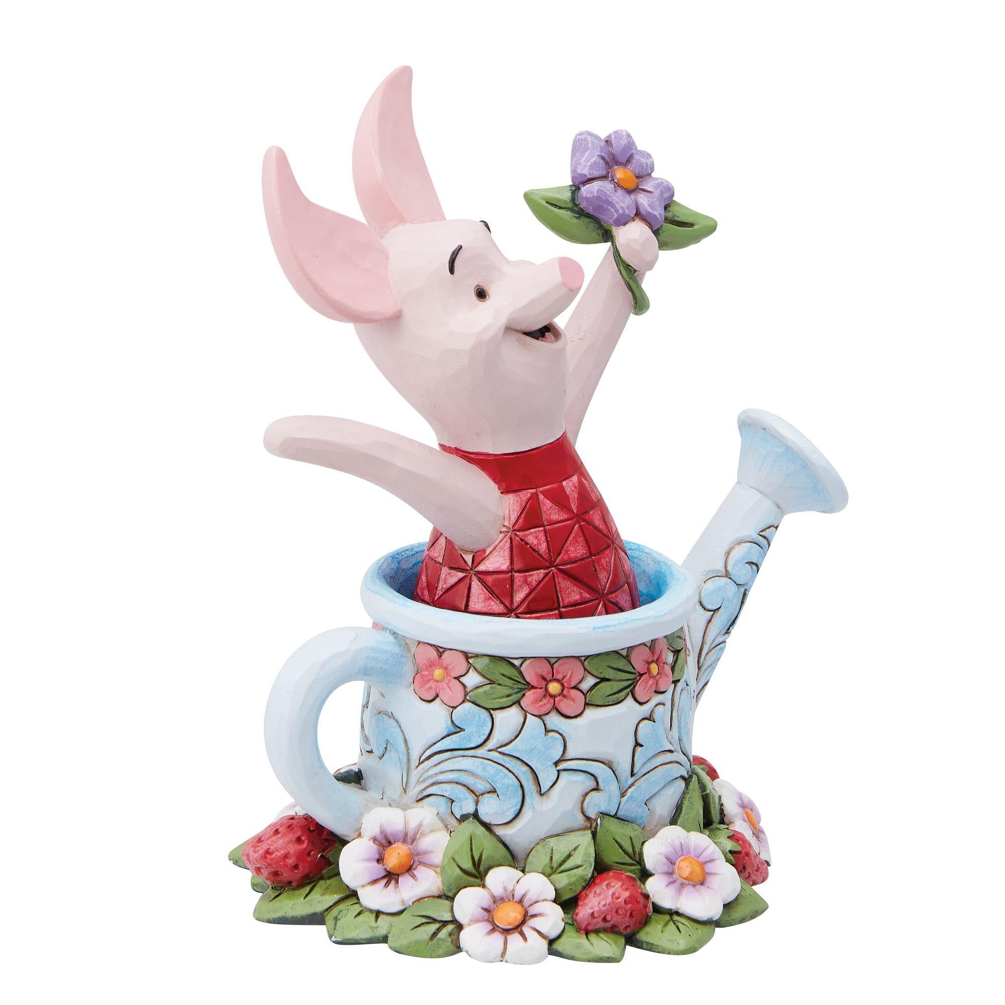 Disney Winnie the Pooh Piglet in Watering Can Disney Traditions
