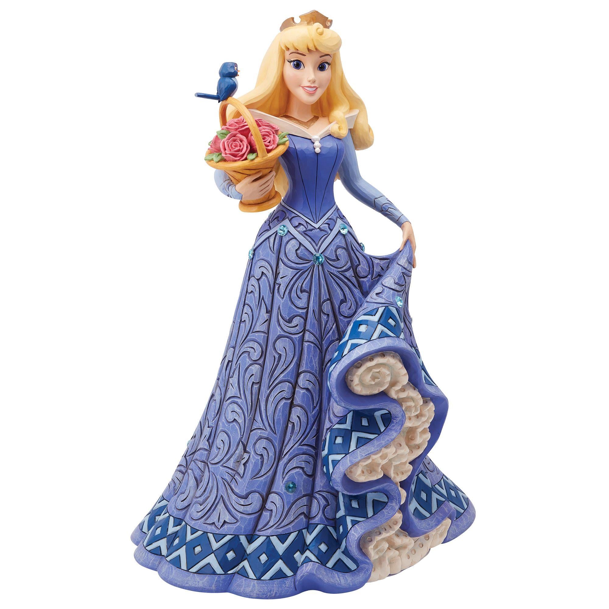 aurora pink blue dress Disney Sleeping Beauty Aurora in Blue Disney Traditions – The Pink a la Mode