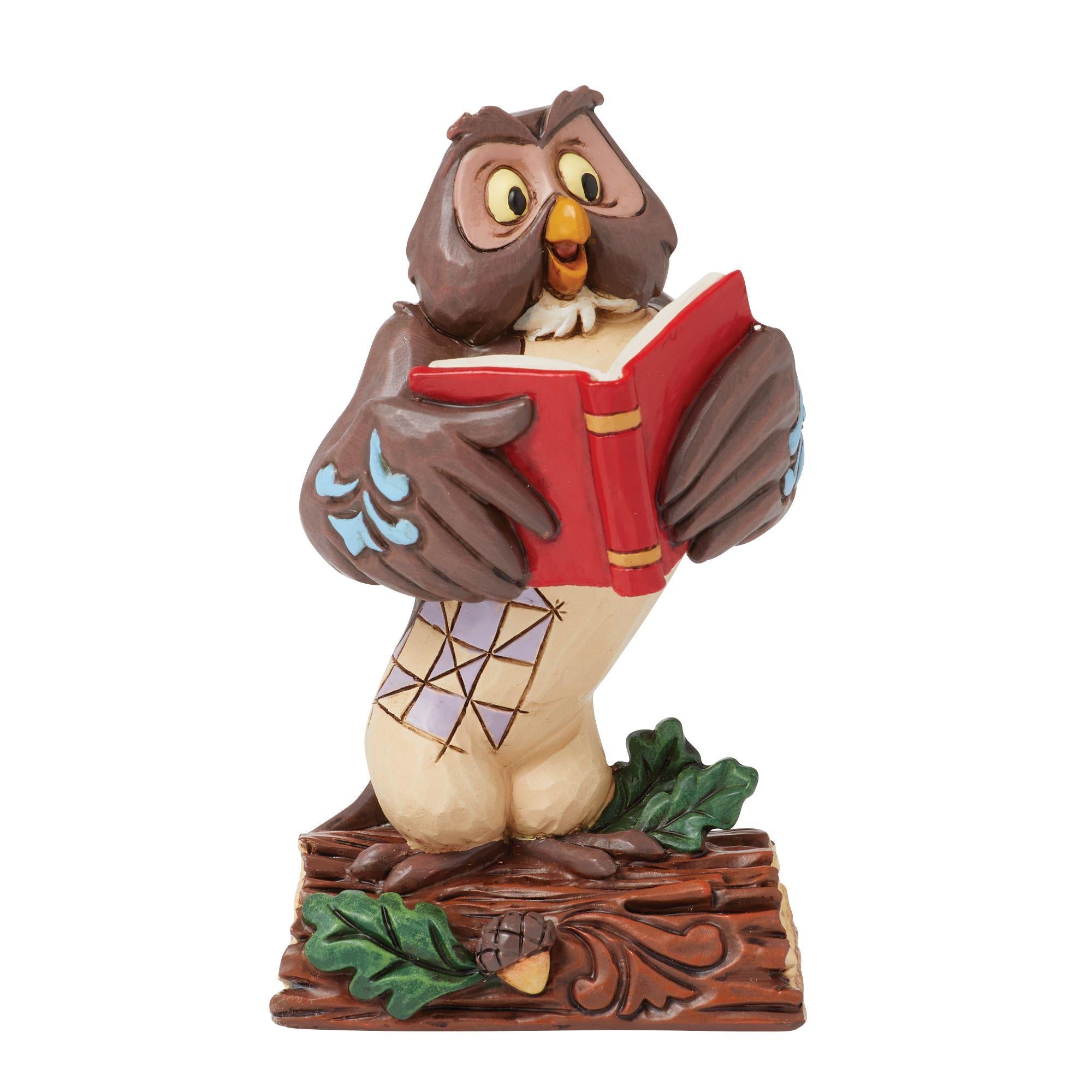 Disney Winnie the Pooh Owl Mini Figure Disney Traditions