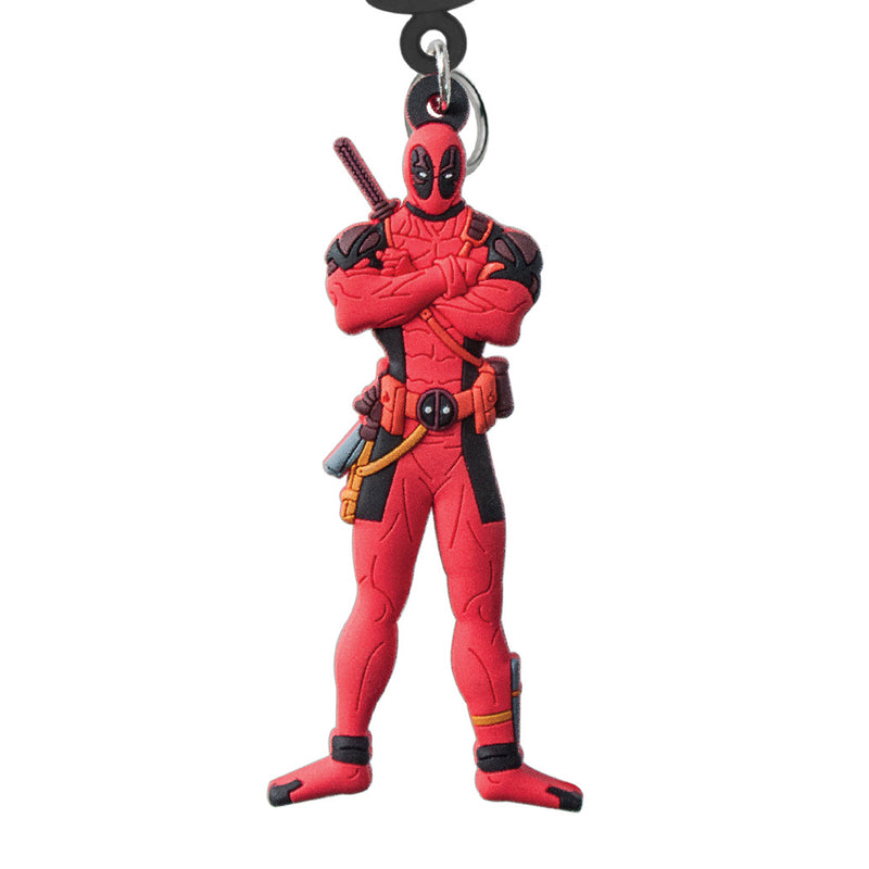 Marvel Dead Pool Collectible Soft Touch Bag Clip/Luggage Charm