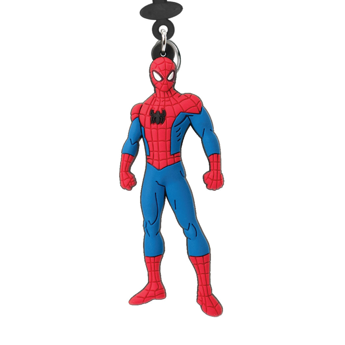 Marvel Spiderman Collectible Soft Touch Bag Clip/Luggage Charm