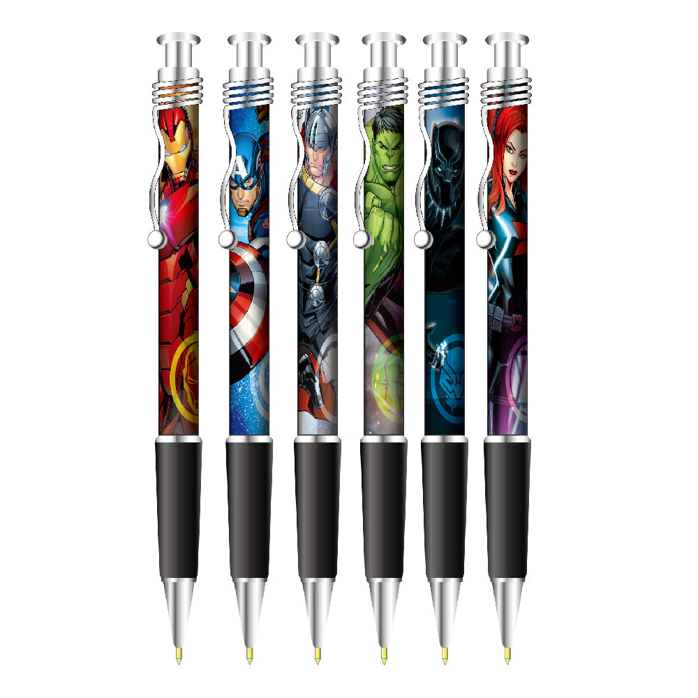 Marvel Avengers 6 Piece Pen Set