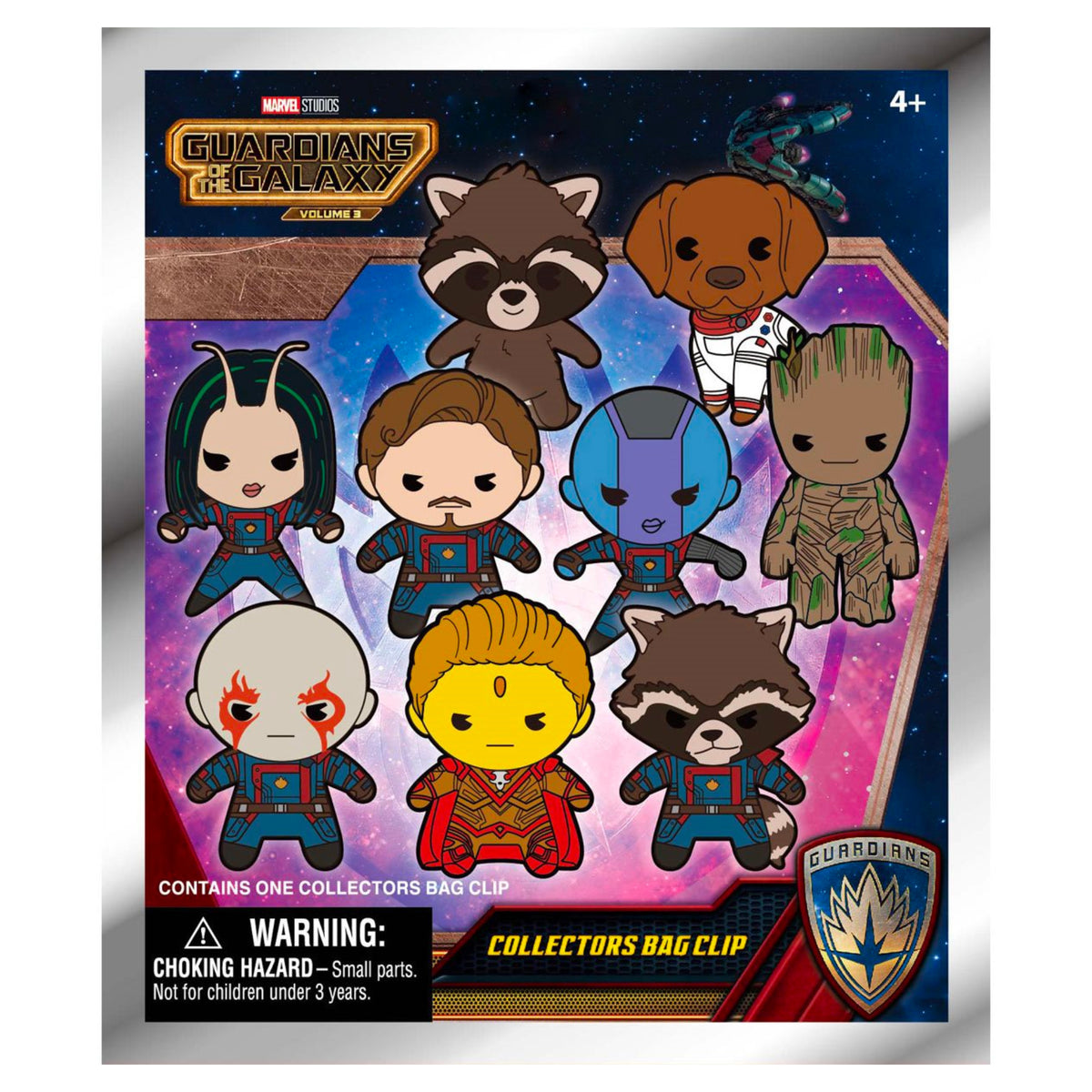 Guardians of the Galaxy Mystery 3D Bag Clip