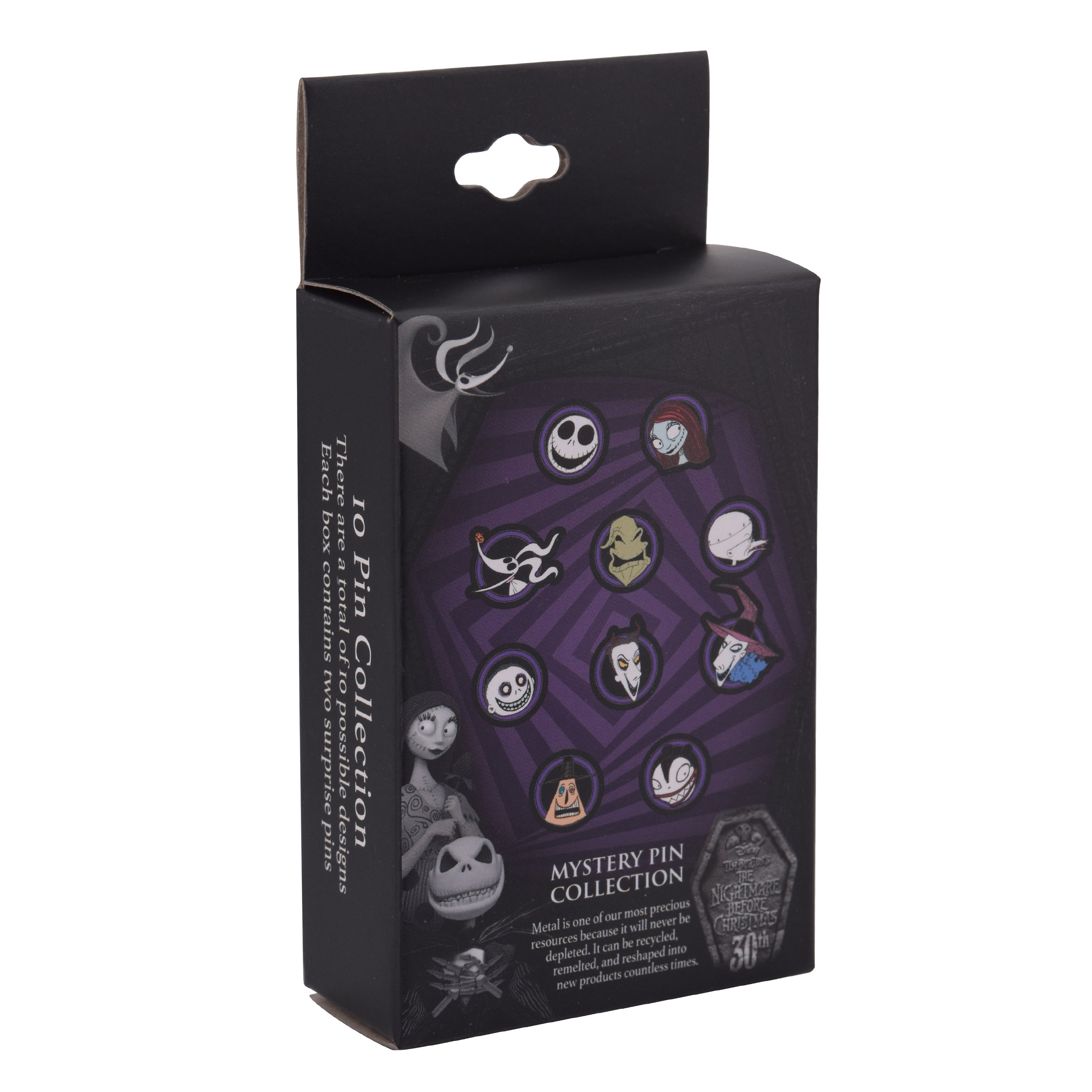 Nightmare Before Christmas 30th Anniversary Micro Mystery Pins Limited Edition 300 (2 pins per box!)