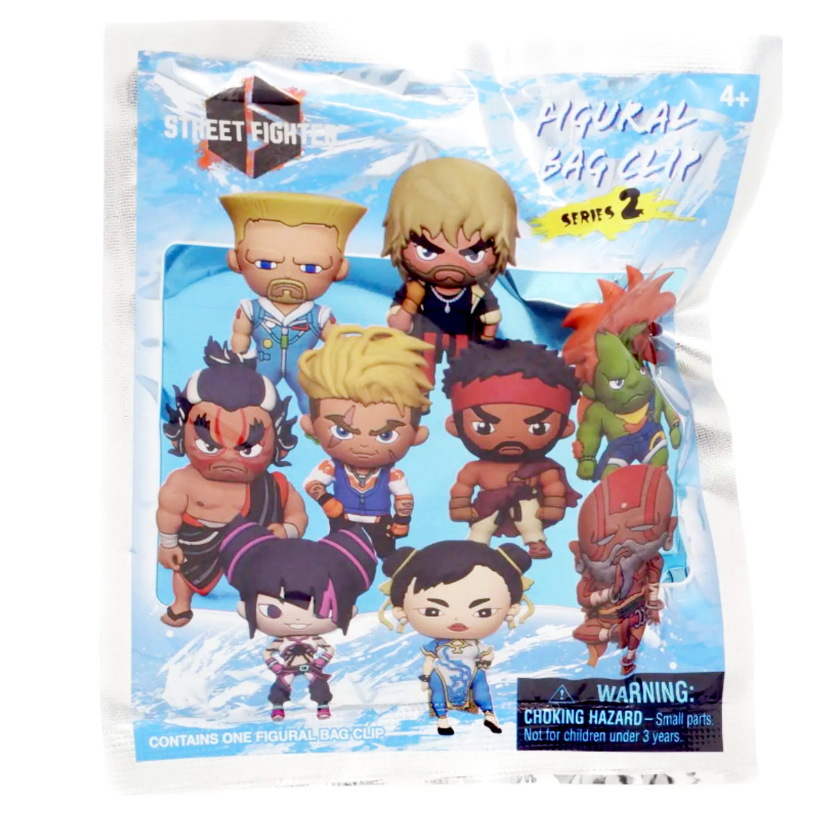 Street Fighter 6 Mystery 3D Bag Clip Series 2