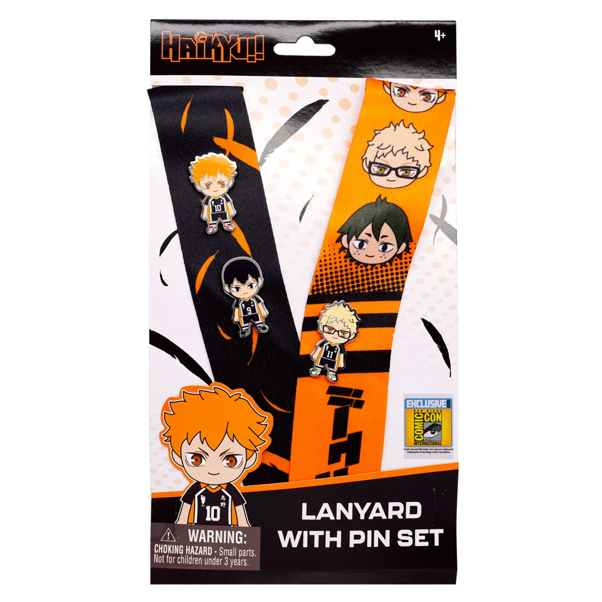 Haikyu!! Lanyard with Pin Set - Comic Con Exclusive