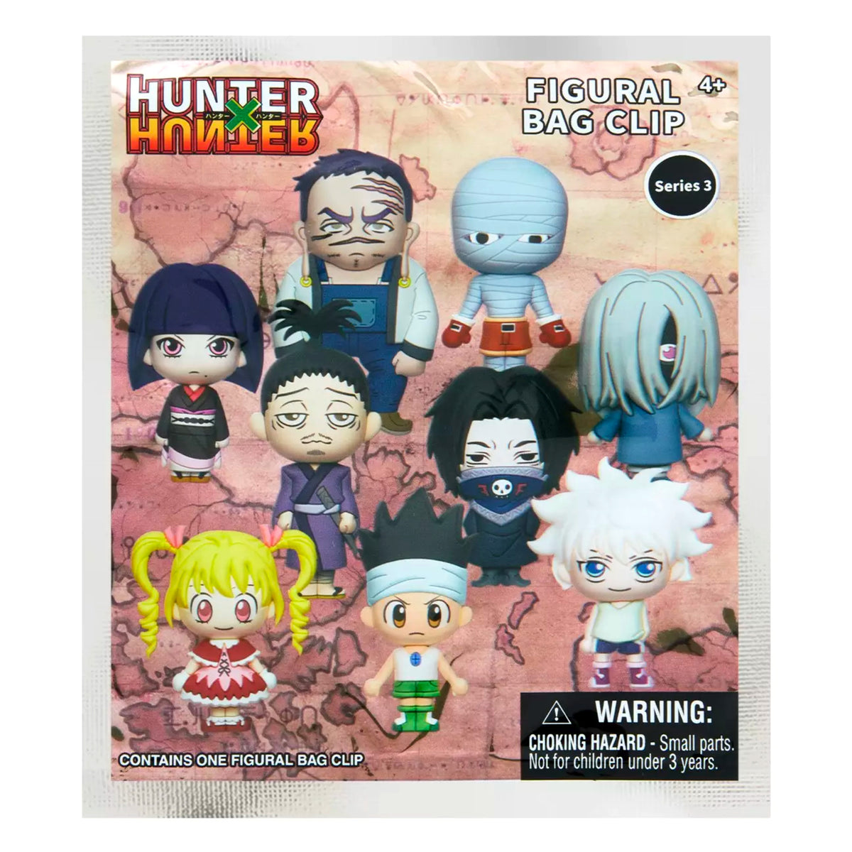 Hunter X Hunter Mystery 3D Bag Clip Series 3
