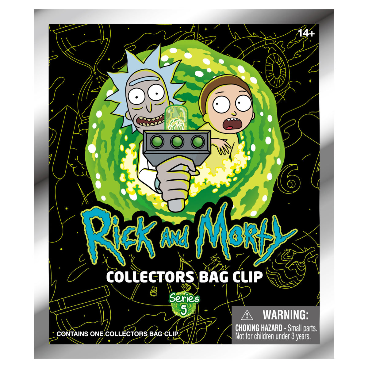 Rick and Morty Mystery 3D Bag Clip - Series 5
