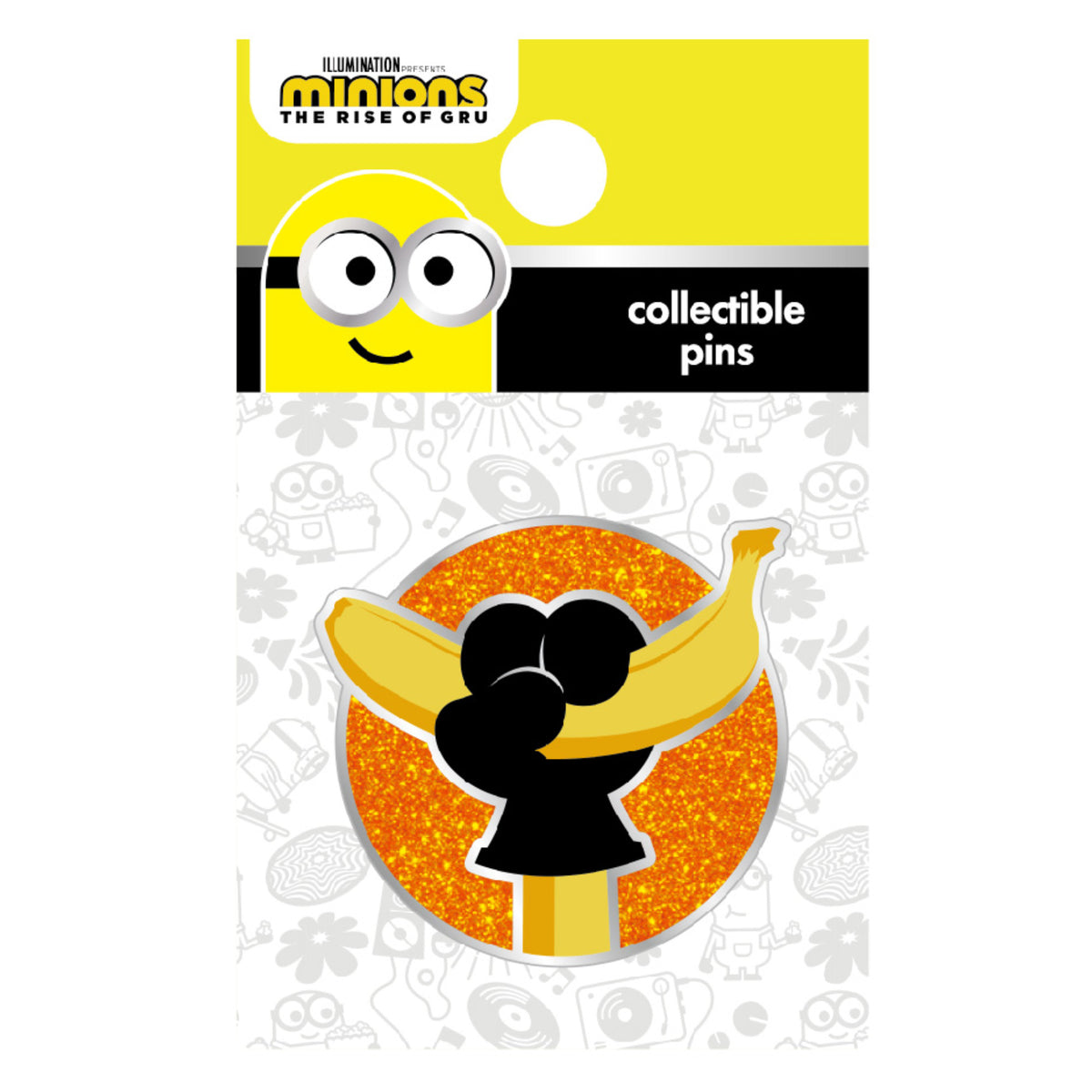 Minions Banana Icon – Color Enamel Pin
