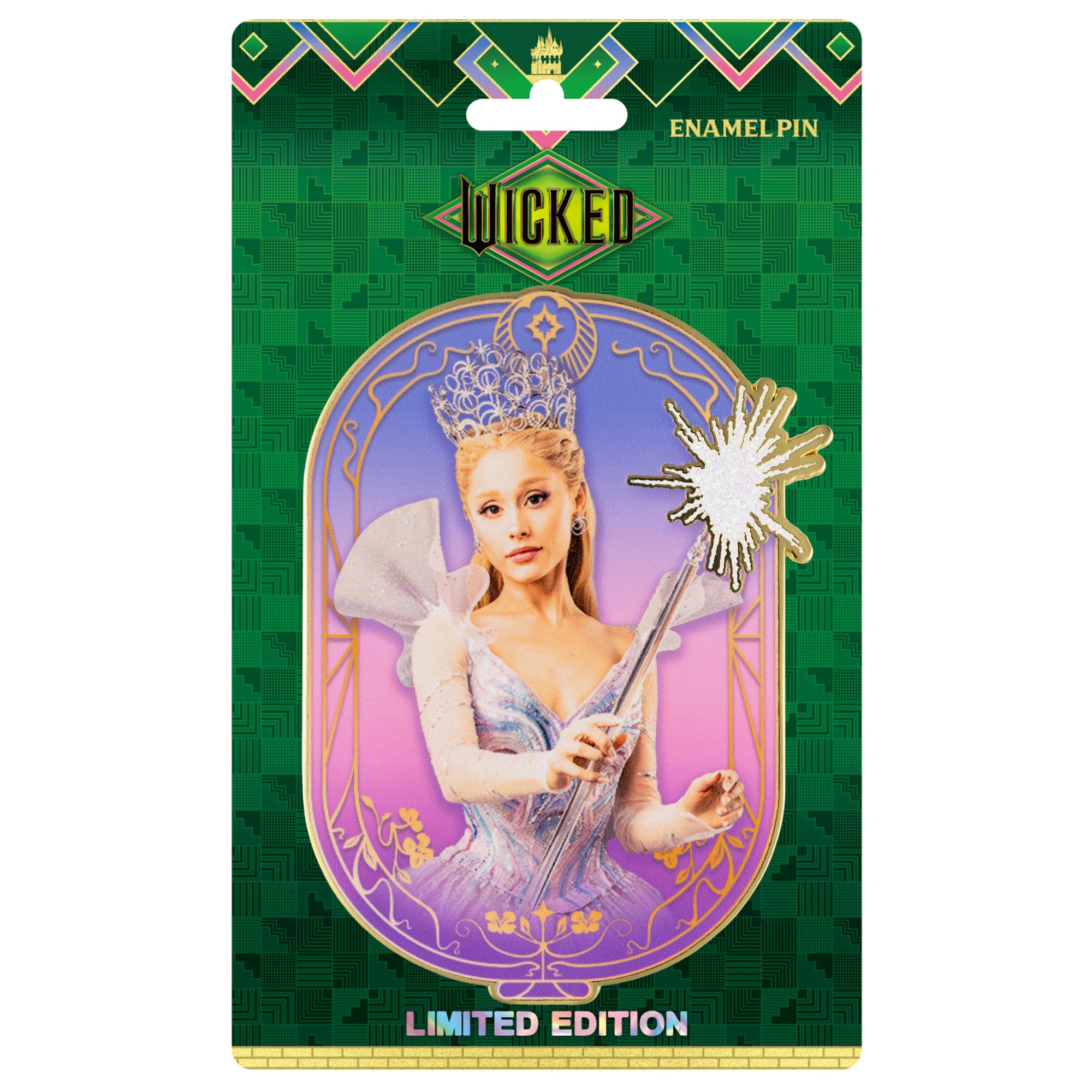 Universal Studios Wicked Glinda Jumbo Collectible Pin