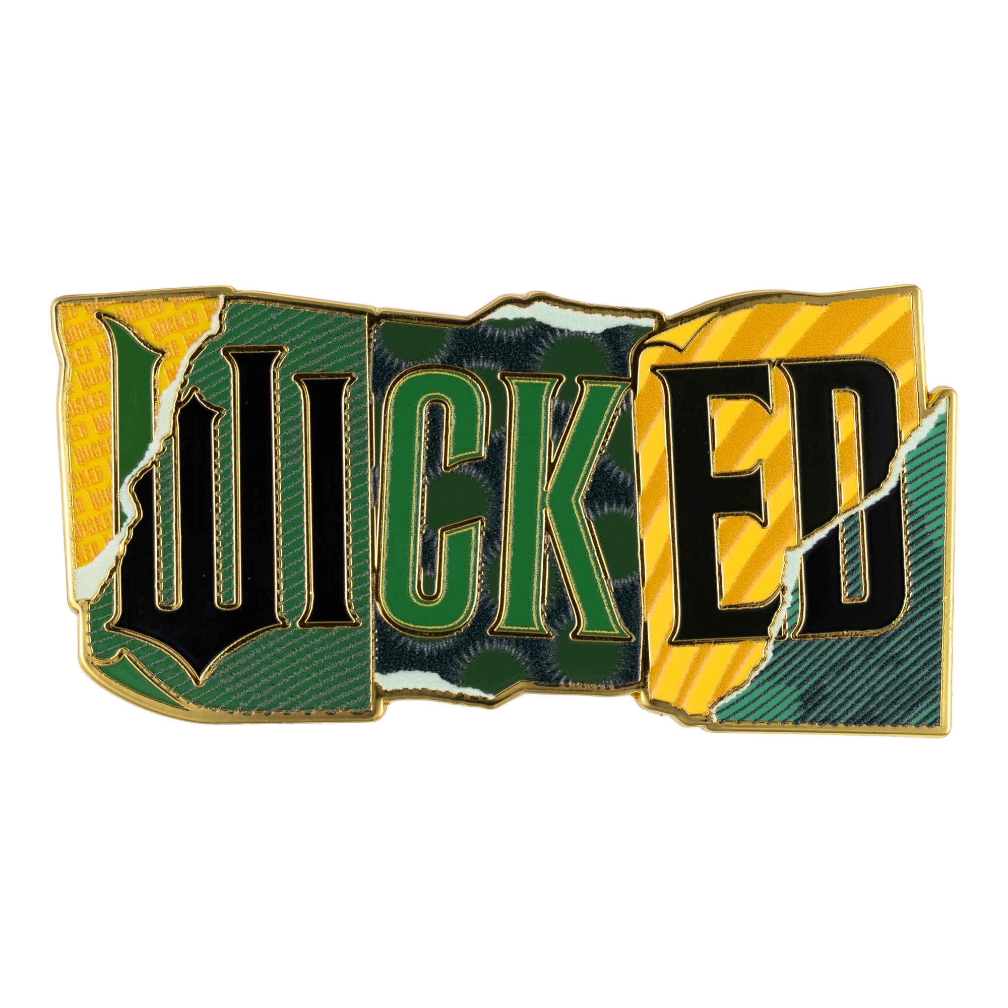 Universal Studios Wicked Torn Playbill Title Collectible Trading Pin