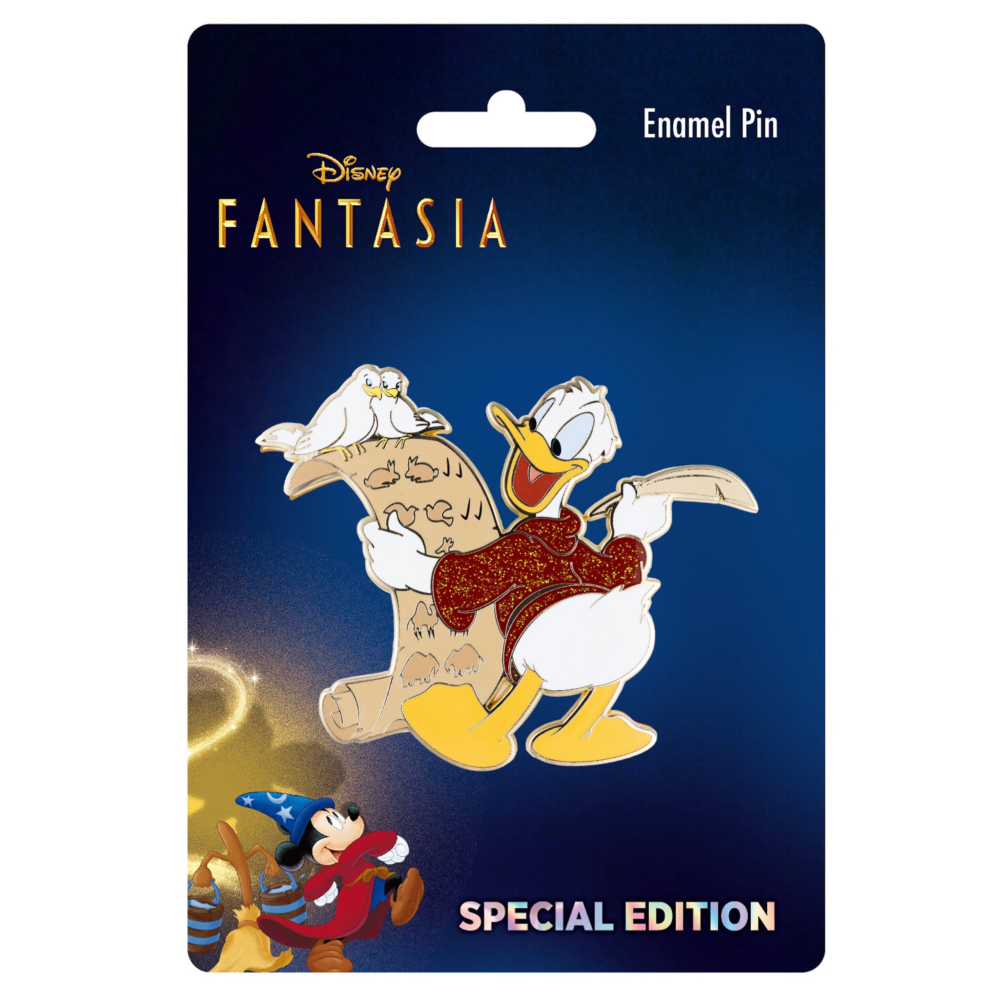 Disney Fantasia 85th Anniversary Donald Duck 3" Collectible Pin Special Edition 250
