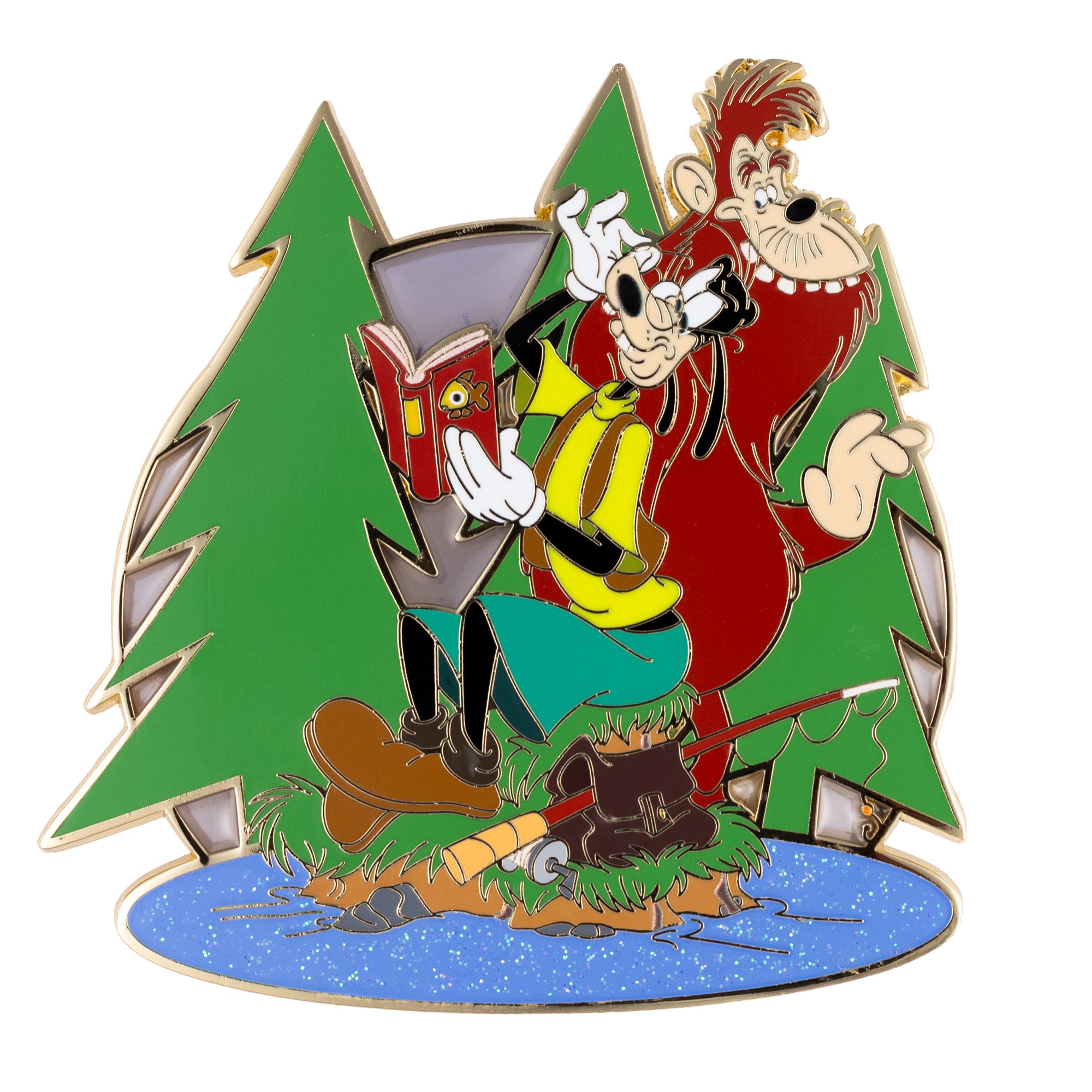 Disney A Goofy Movie Goofy and Sasquatch Jumbo Collectible Pin