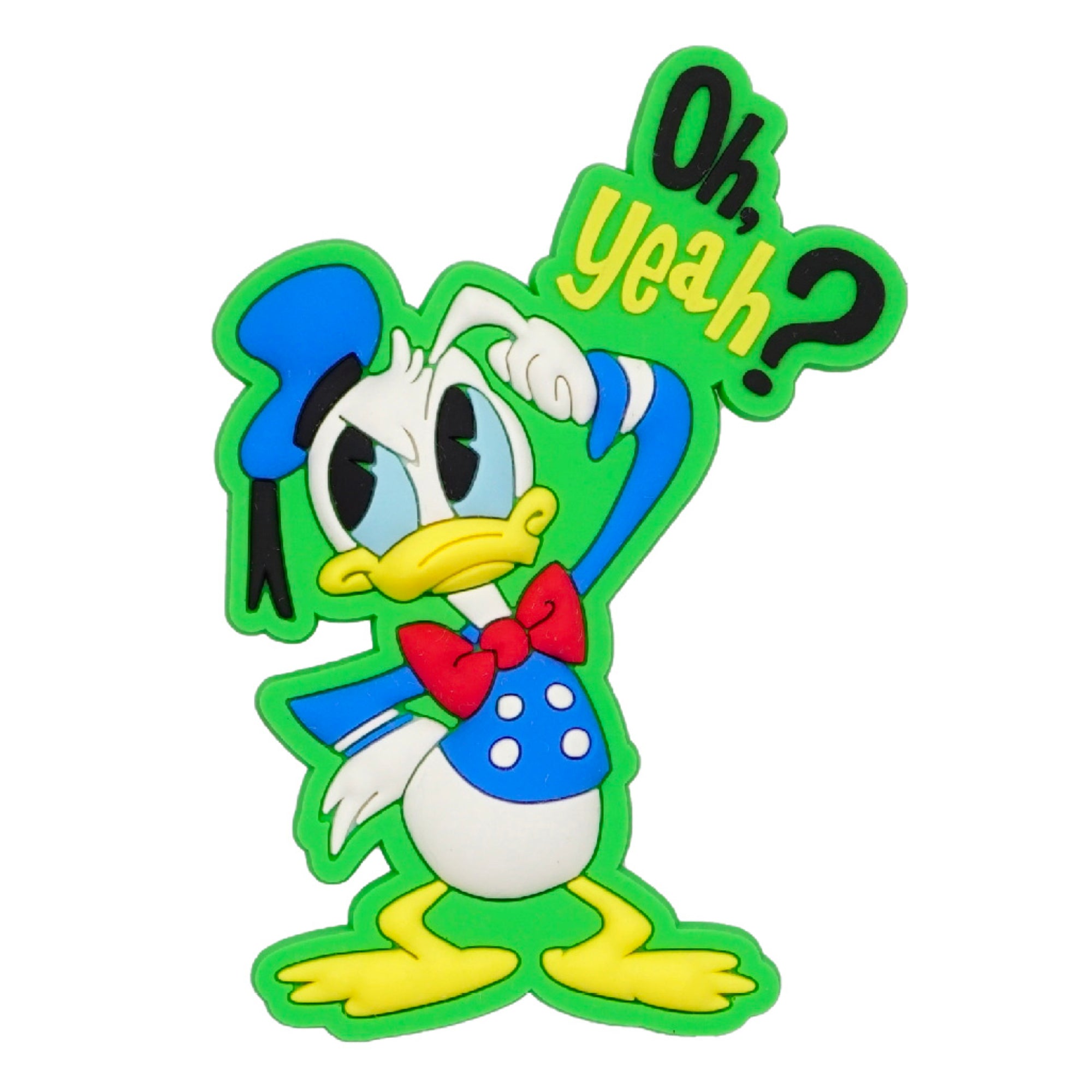 Donald "Oh Yeah?" – Soft Touch PVC Magnet