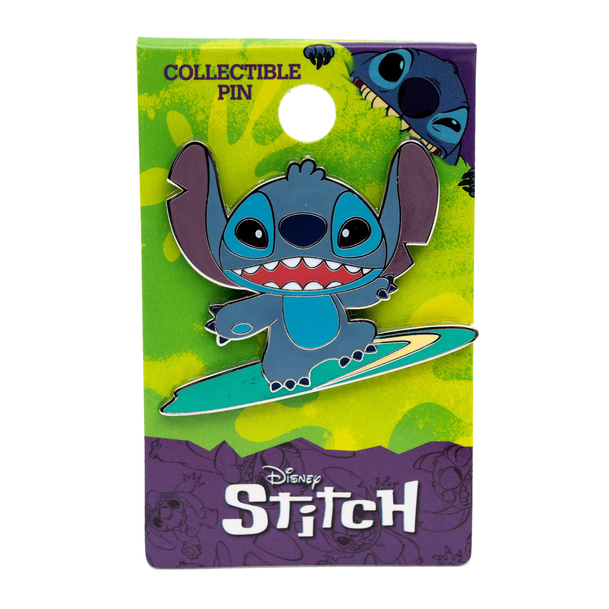 Disney Lilo and Stitch: Stitch Surfing Collectible Enamel Pin