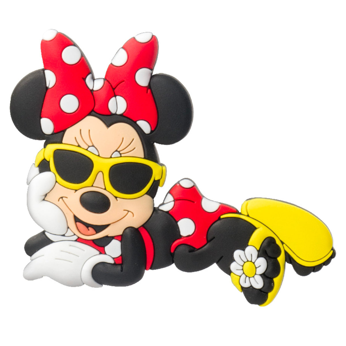 Minnie with sunglasses – Soft Touch PVC Magnet