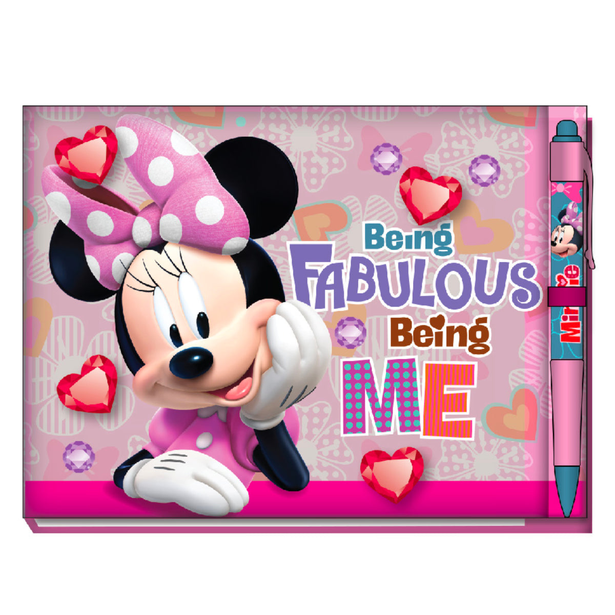 Disney Minnie Mouse Deluxe Autograph Book with Pen