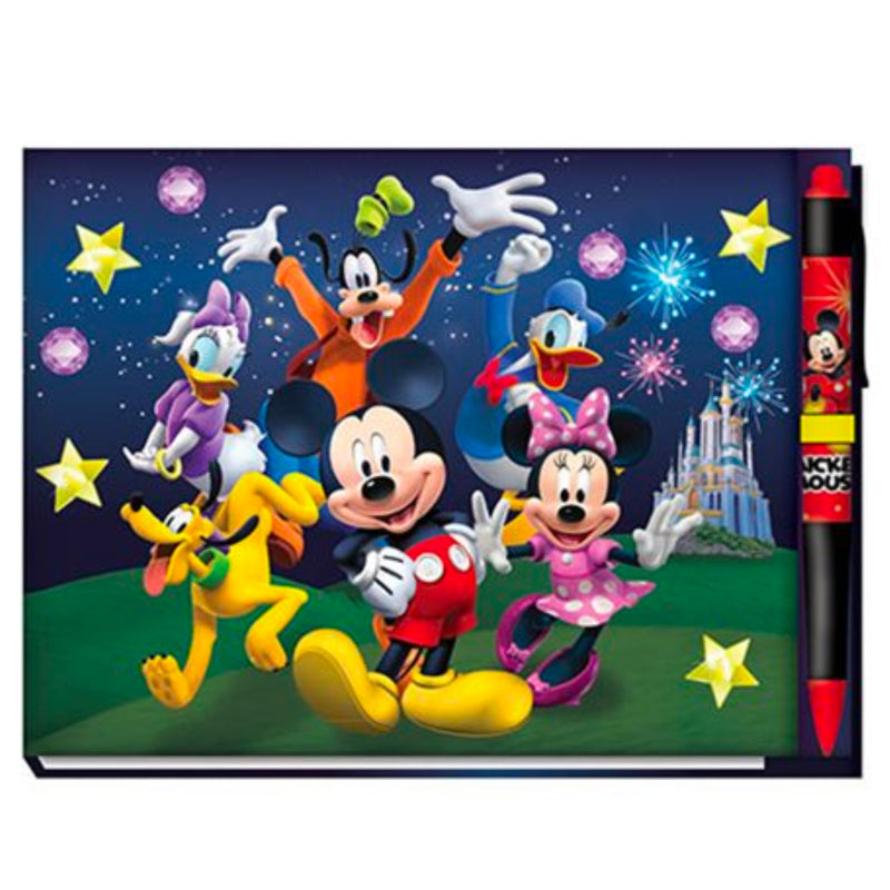 Mickey and Friends Deluxe Autograph Book with Pen