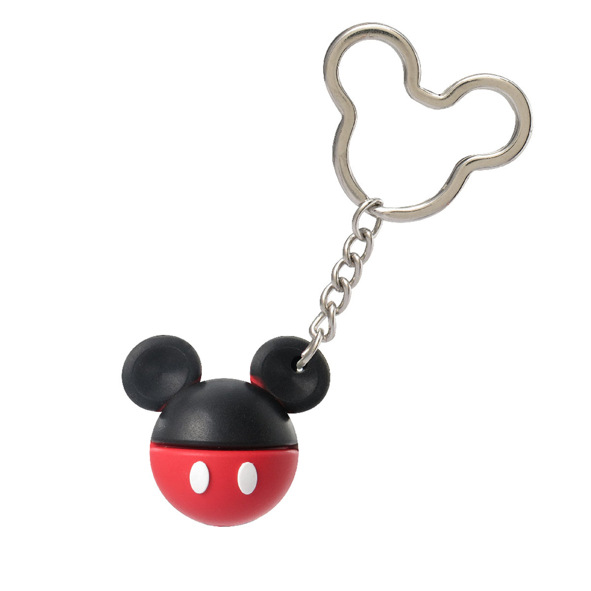 Disney Classic Mickey Mouse Icon Ball Keychain/Bag Charm