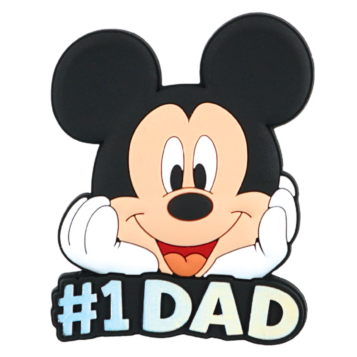 Mickey – No.1 Dad – Novelty Magnet