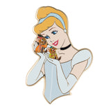 Disney Princess and Sidekicks Cinderella with Gus and Jaq Jumbo Collectible Pin