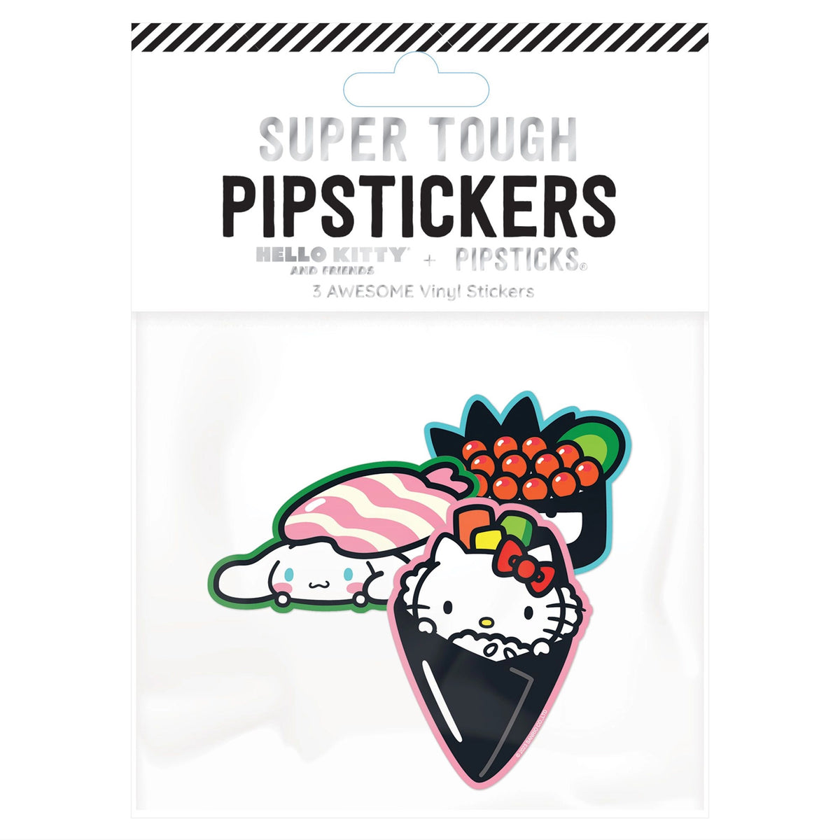 Hello Kitty and Friends Cute Sushi Vinyl Sticker Collection