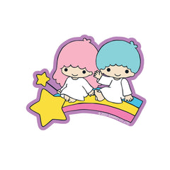 Little Twin Stars Rainbow Ride Vinyl Sticker