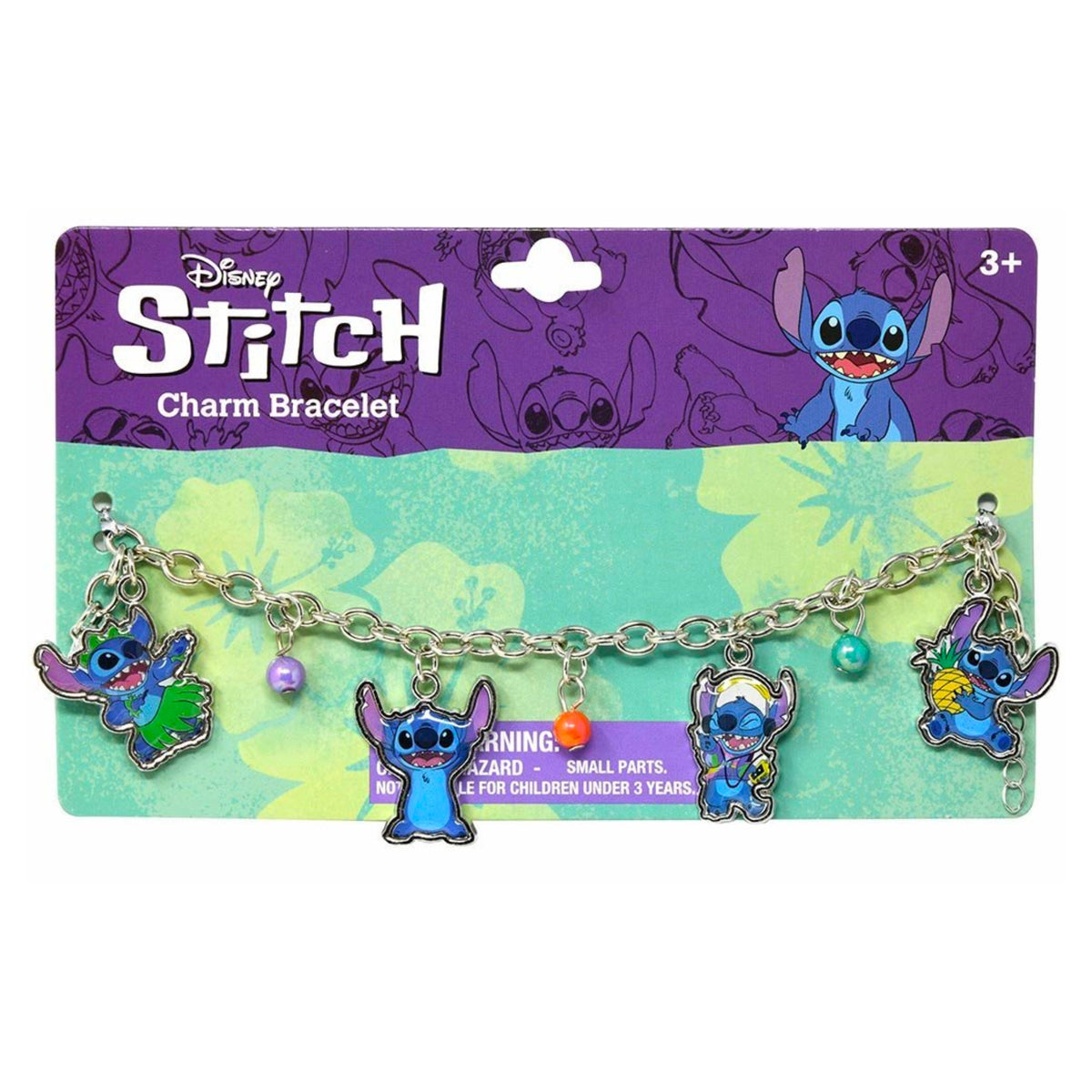 Disney Stitch  7&quot; Charm Bracelet