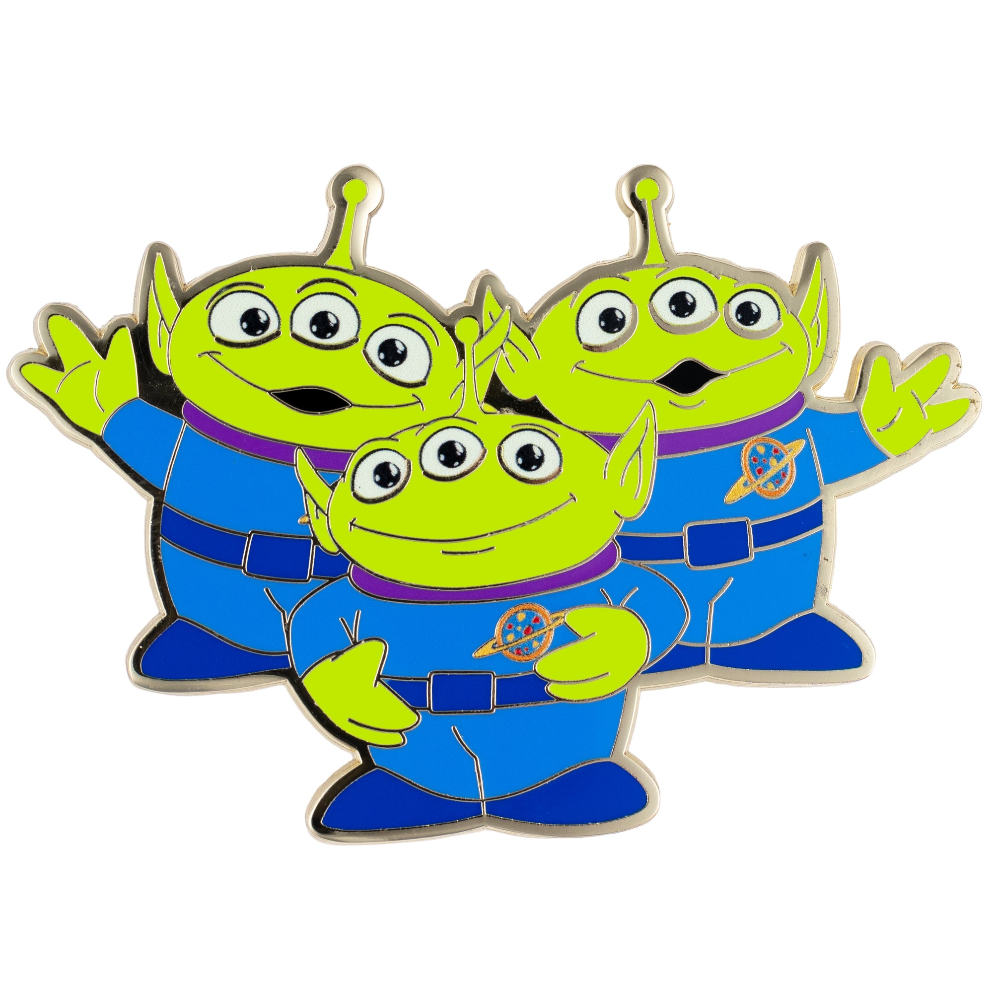 Pixar Toy Story Aliens Jumbo Collectible Trading Pin – The Pink a