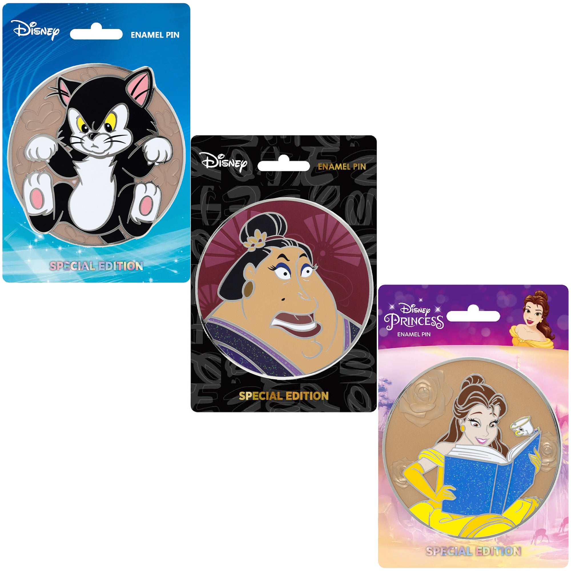 Disney Expression Series - Figaro, Belle, And Matchmaker Combo Special Edition 300 - NEW RELEASE