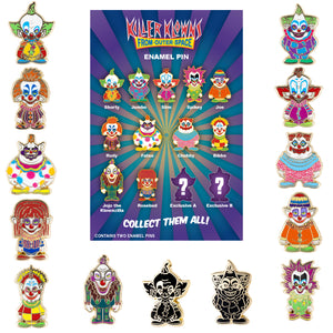 Killer Klowns from Outer Space Mini Micro Mystery - Universal Monsters - 2 Pins Per Box! - Limited Edition 200/100