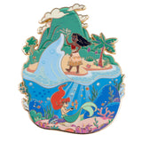 Disney Care for your World Ariel and Moana Jumbo Collectible Pin