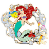 Disney The Little Mermaid Melody Beneath the Waves Jumbo Collectible Pin