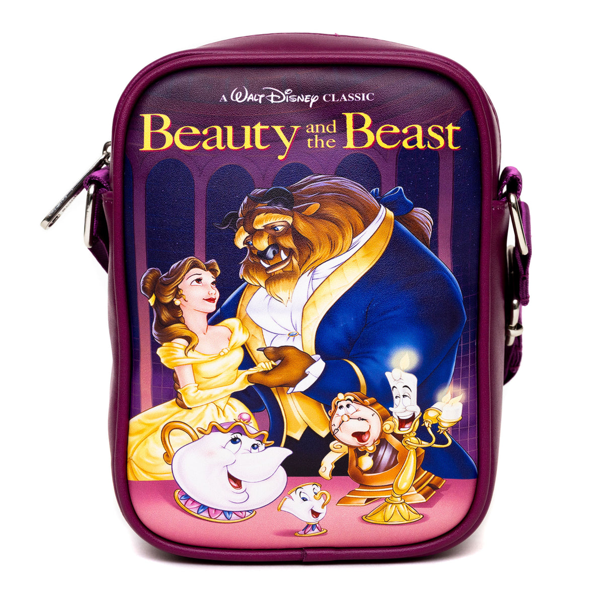 Disney VHS Collection Beauty and the Beast Crossbody Bag