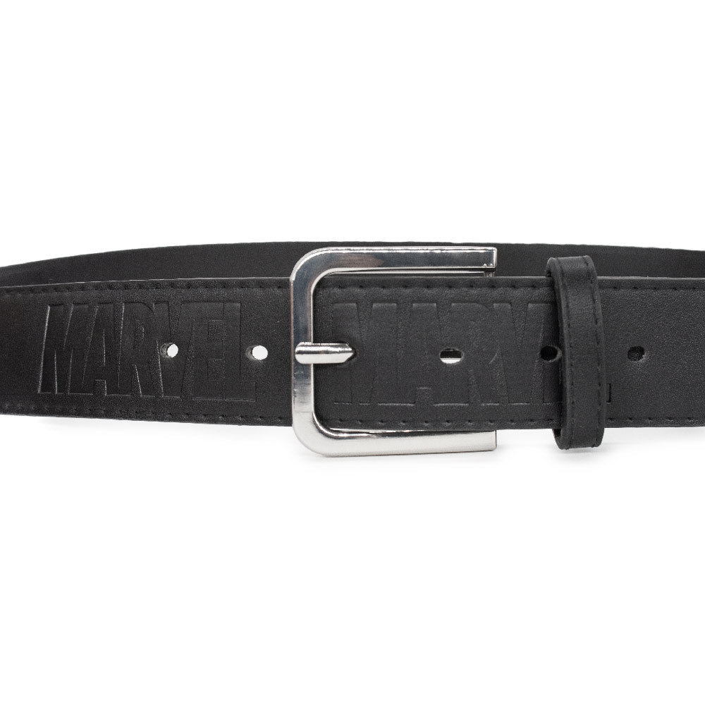 Vegan Leather Belt - MARVEL Brick Embossed