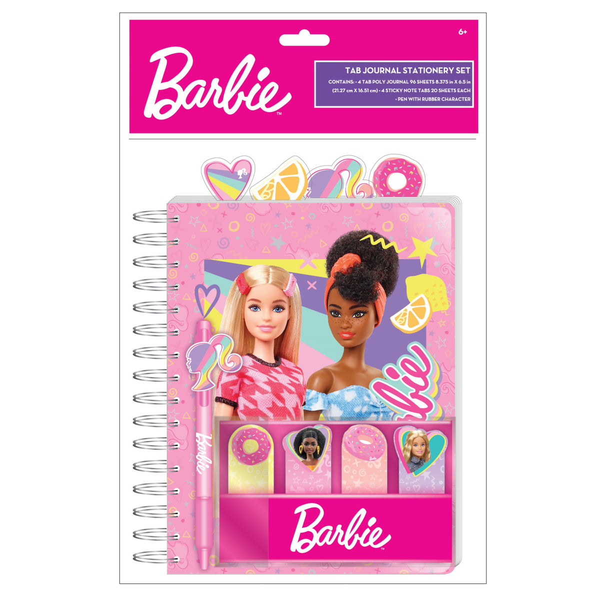Barbie Tab Journal Stationery Set