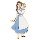 Disney Beauty and the Beast Provincial Belle with Chip Jumbo Trading Pin